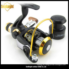 Alta calidad con precio barato Metal rueda ronda pesca Spinning Reel de pesca